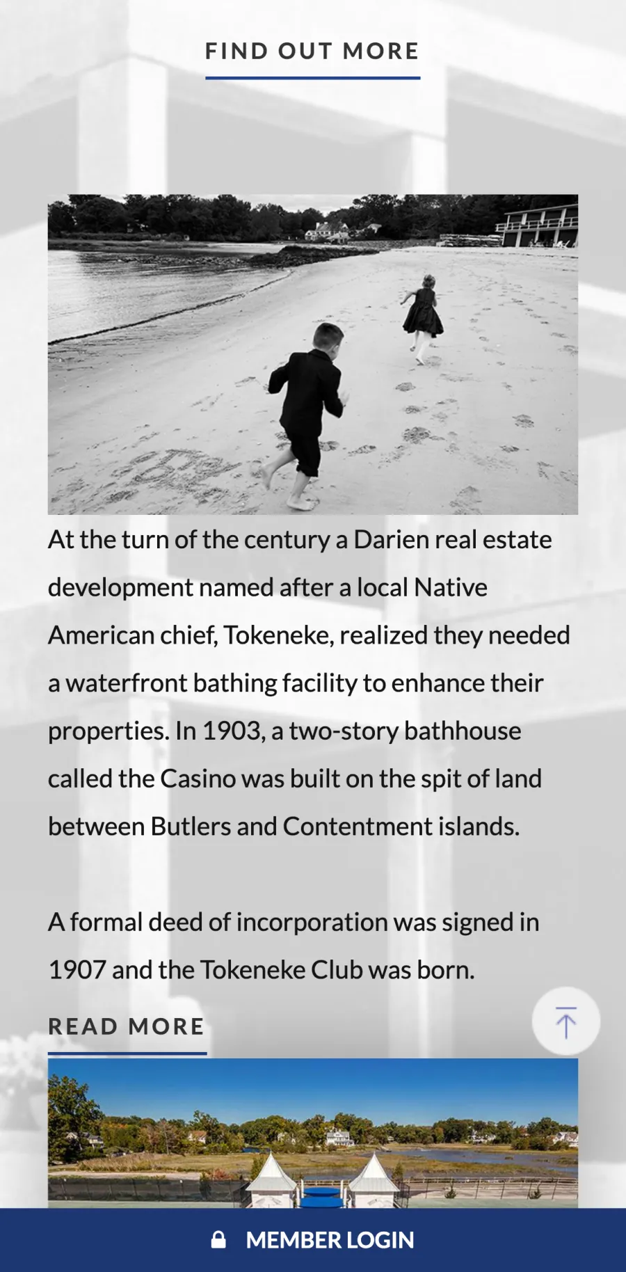Tokeneke on mobile, screen 2